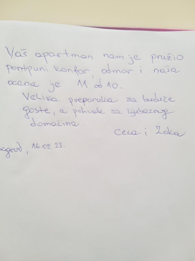 Apartman Nena Višegrad Exteriér fotografie